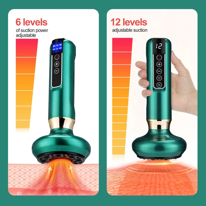 Smart medical suction cup set