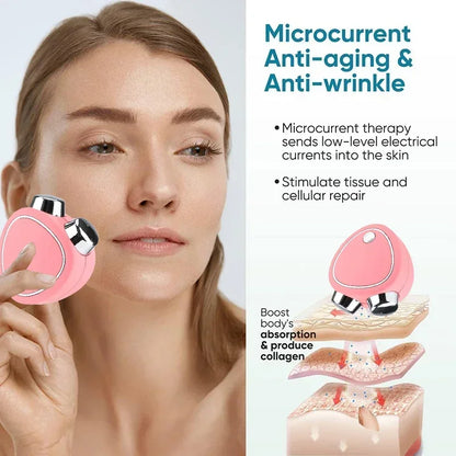 Facial Microcurrent Massager Roller