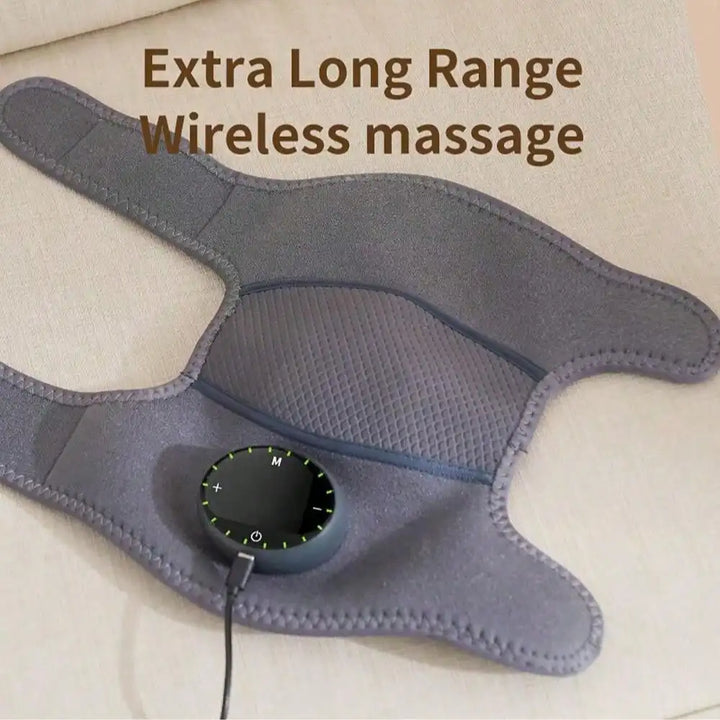 Rechargeable heated knee massager