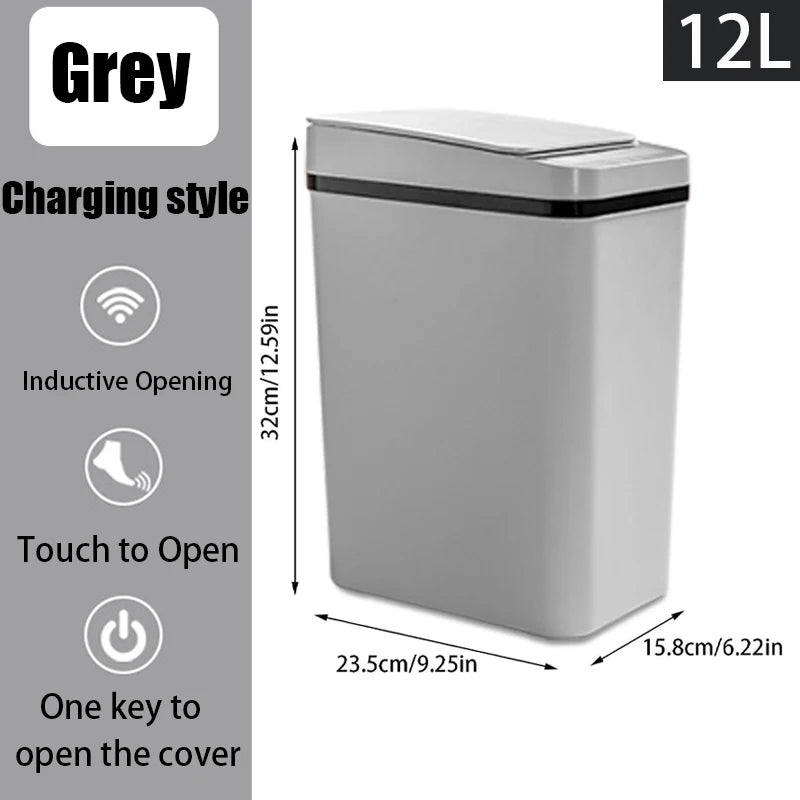 Automatic trash can