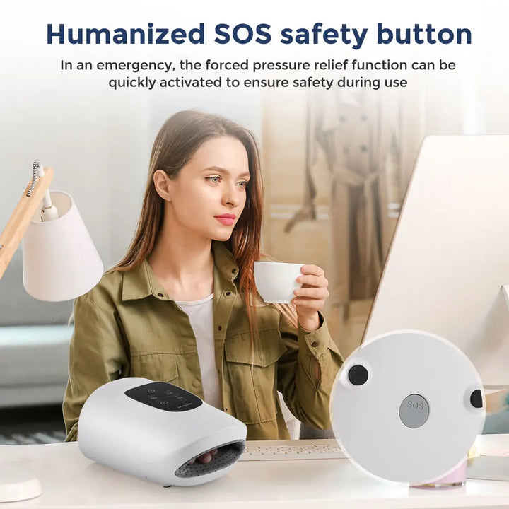 Electric hand massager