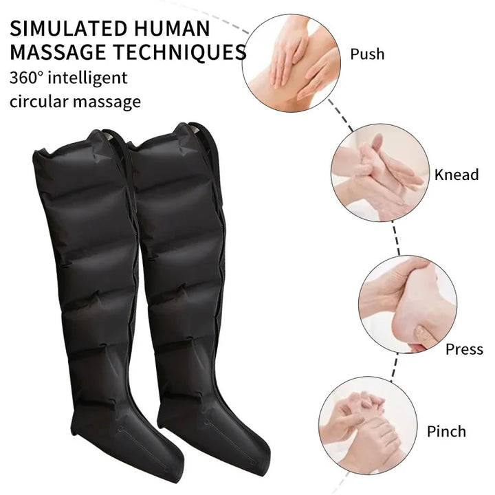 Electric air pressure leg massager