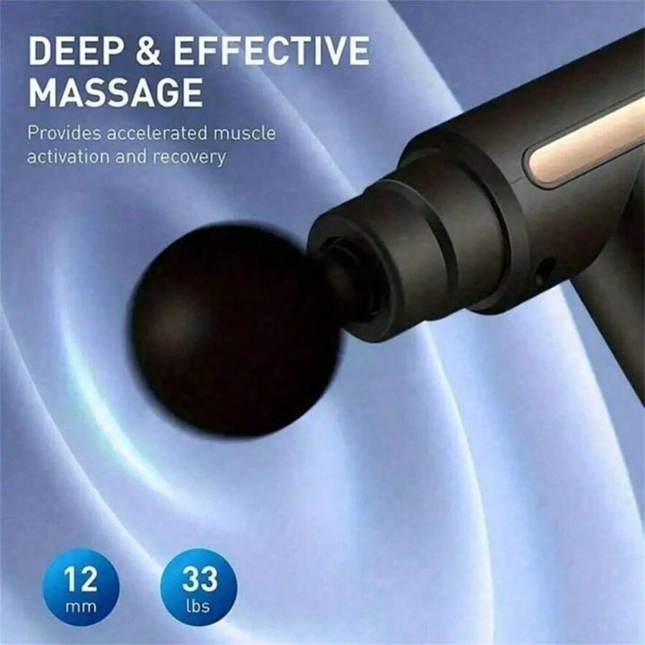 Portable massage gun
