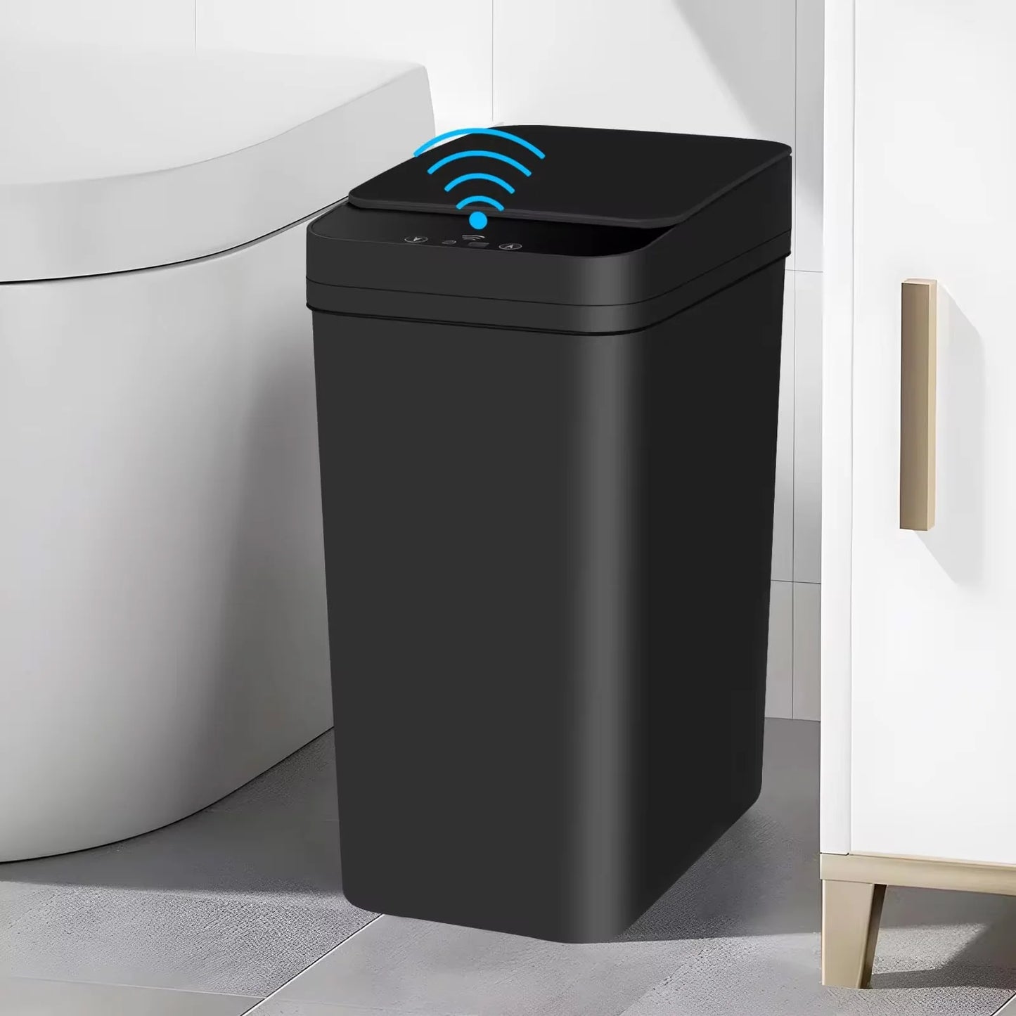 Automatic trash can