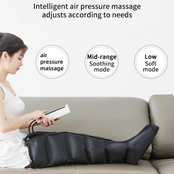 Electric air pressure leg massager