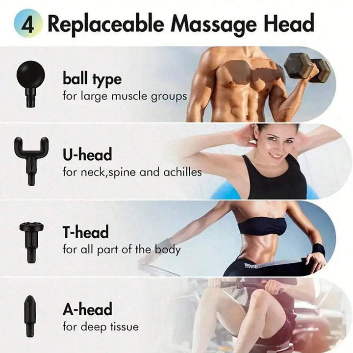 Portable massage gun