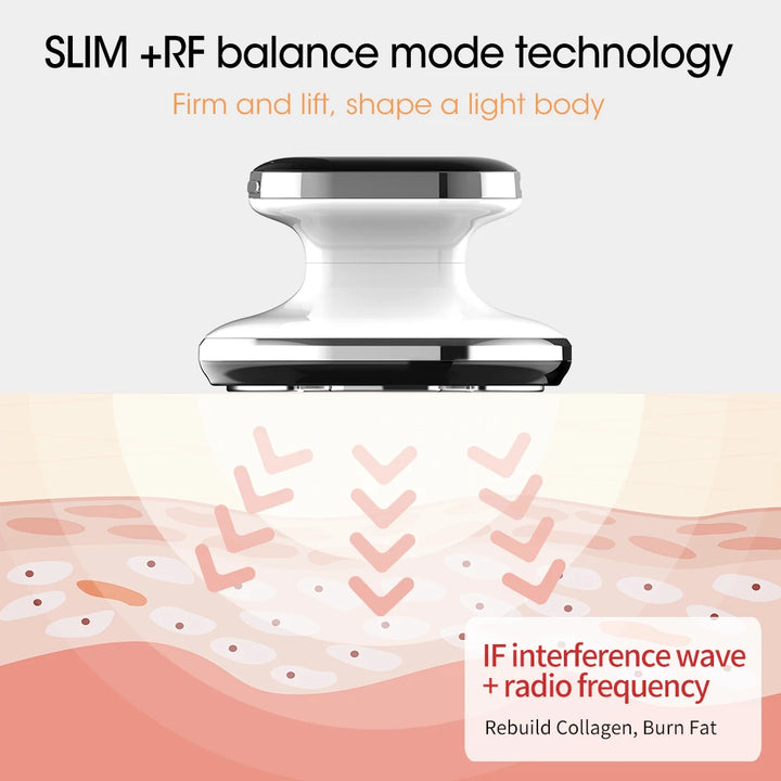 Radiofrequency body slimming machine