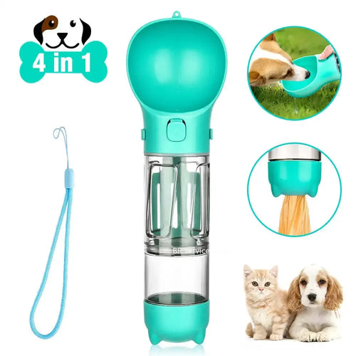 4-in-1 Dog Water Bottle