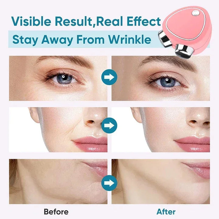 Microcurrent facial massager