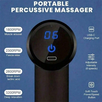 Percussion Massager for Muscle Recovery