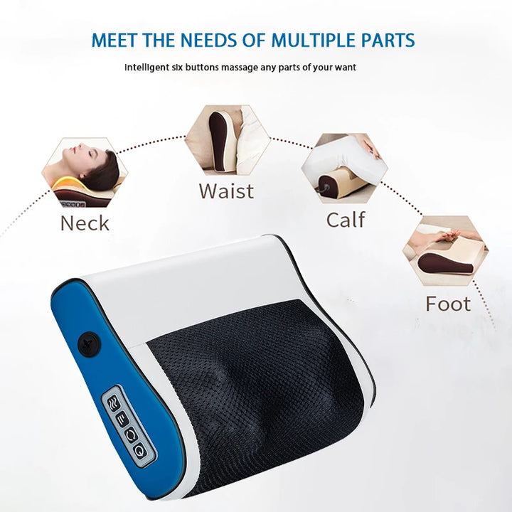 Multifunctional neck and shoulder massager