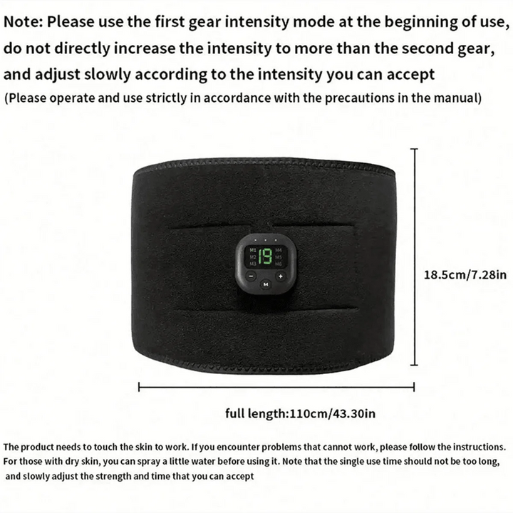 Electronic waist trainer