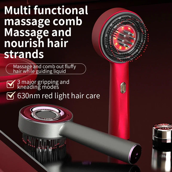 Electric head massage comb