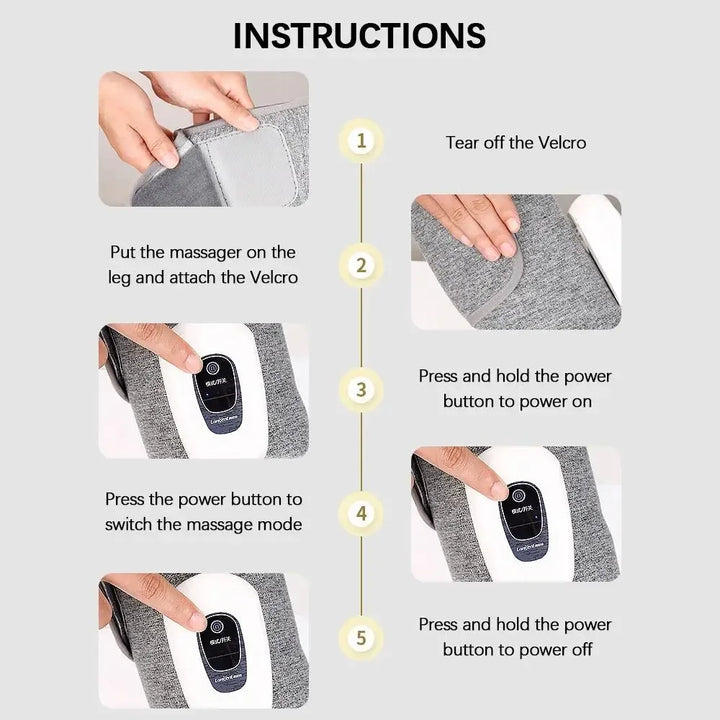 Electric calf massager